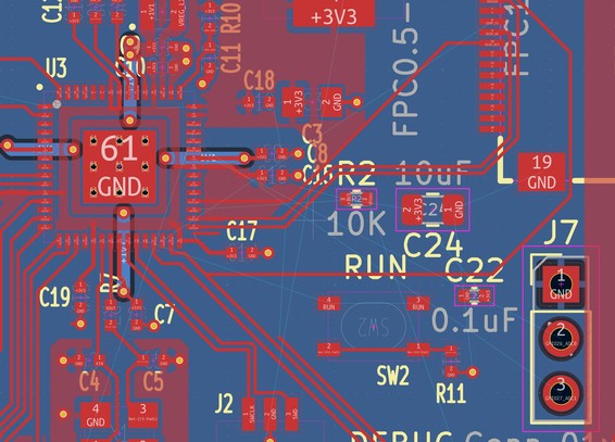 KiCad’s PCB Editor